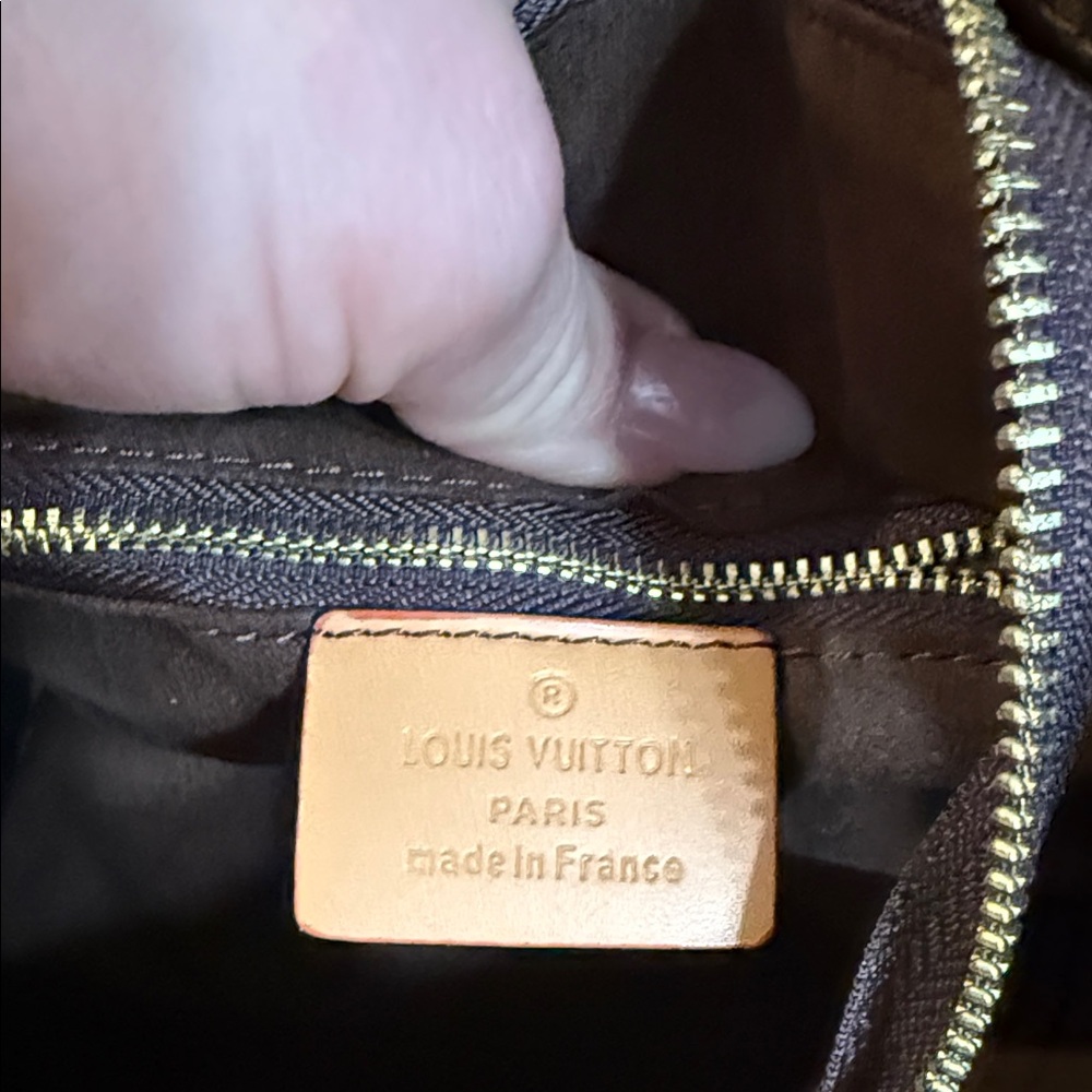 LV Designers Guild Dark Brown Monogram Tote - Picture 2 of 16